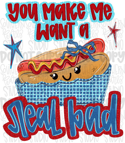 You make me want a hot dog real bad png | trendy png viral png colorful png | Sublimation DTF DTG Design |Digital Download | Womens & Kids