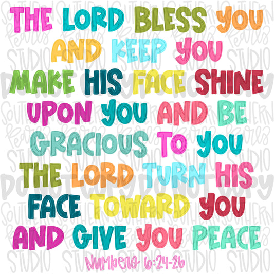The Lord bless you png, trendy png, whimsy png, viral png, mom png, Digital Download png