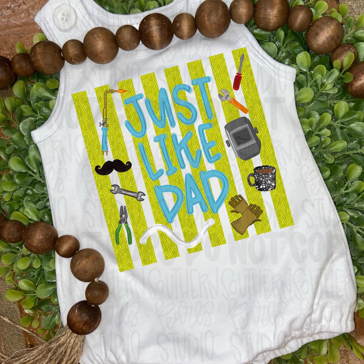Just like Dad | welding mechanic | Fathers Day | Sublimation Design | Digital Download | Women’s, Kids Shirt PNG