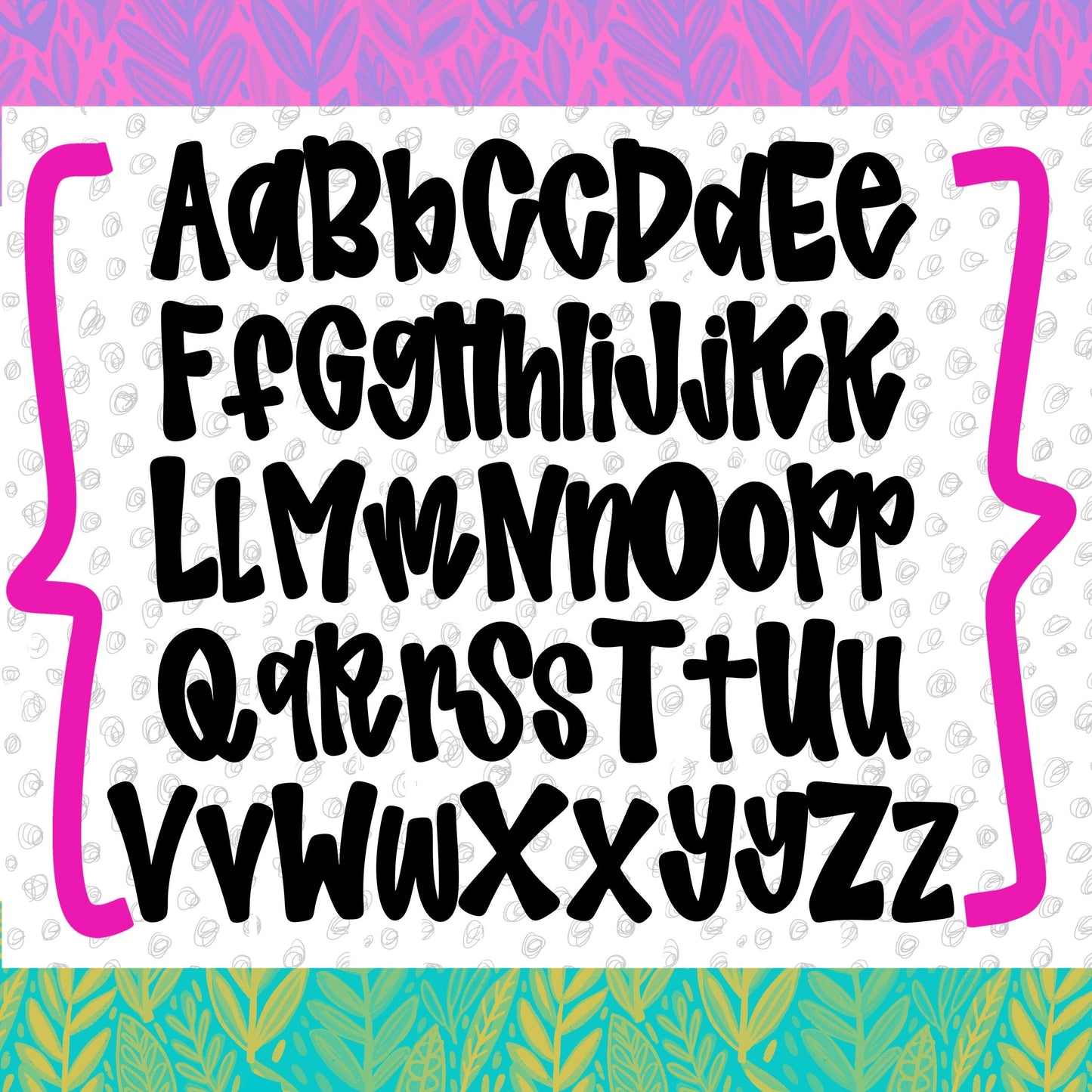 Shiloh Font, handwritten font, procreate font, TTF OTF font, silhouette font, script font, cute font