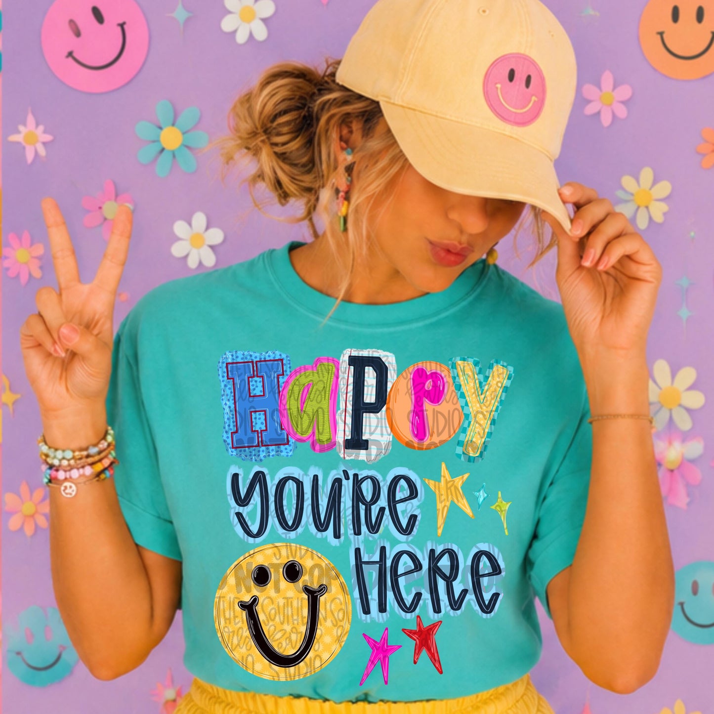 Happy you’re here png design | smiley png, school png, teacher png, student png | Digital Download | Women Shirt PNG