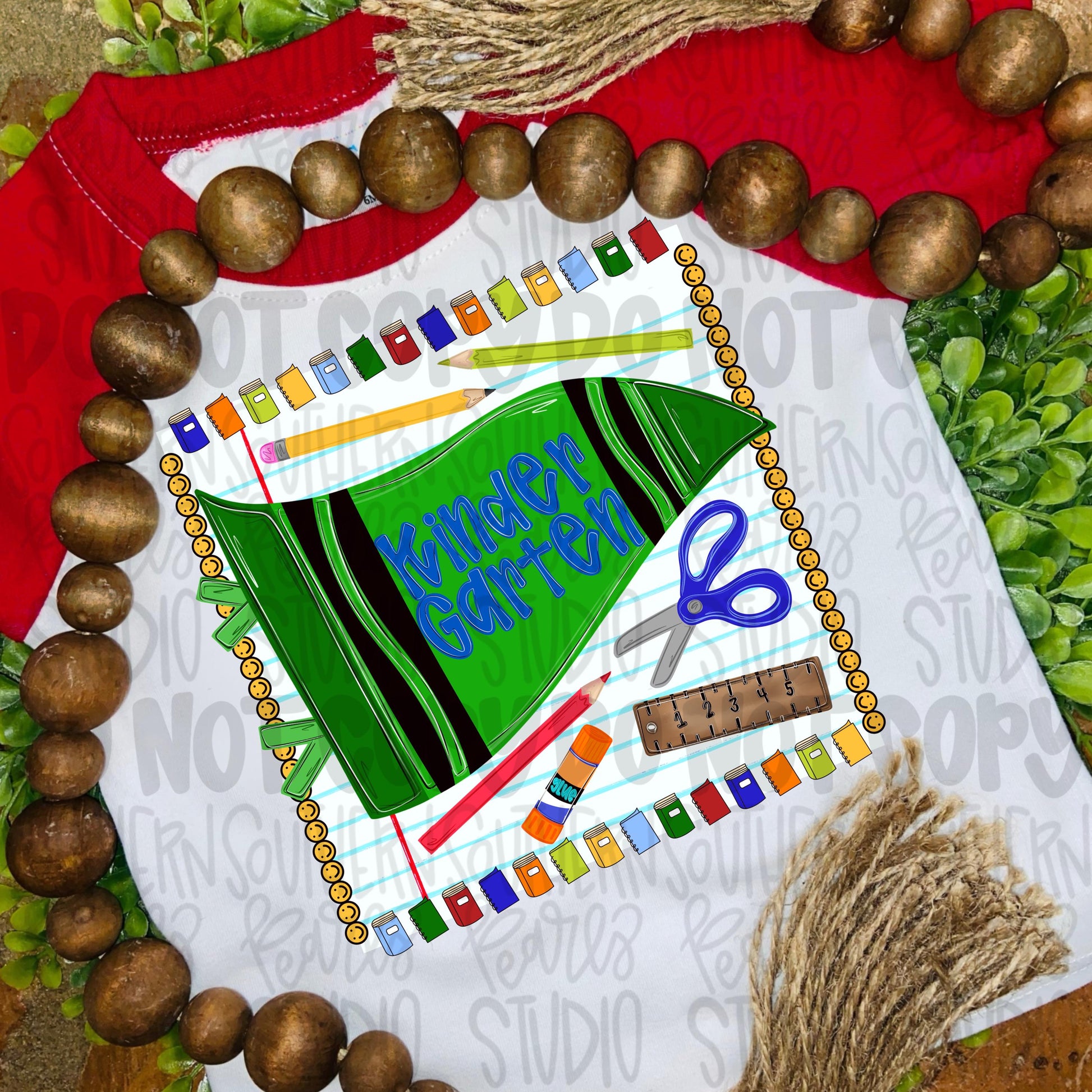Kindergarten pennant boyish design | school png, teacher png, student png | Sublimation Design | Digital Download | Women’s, Kids Shirt PNG