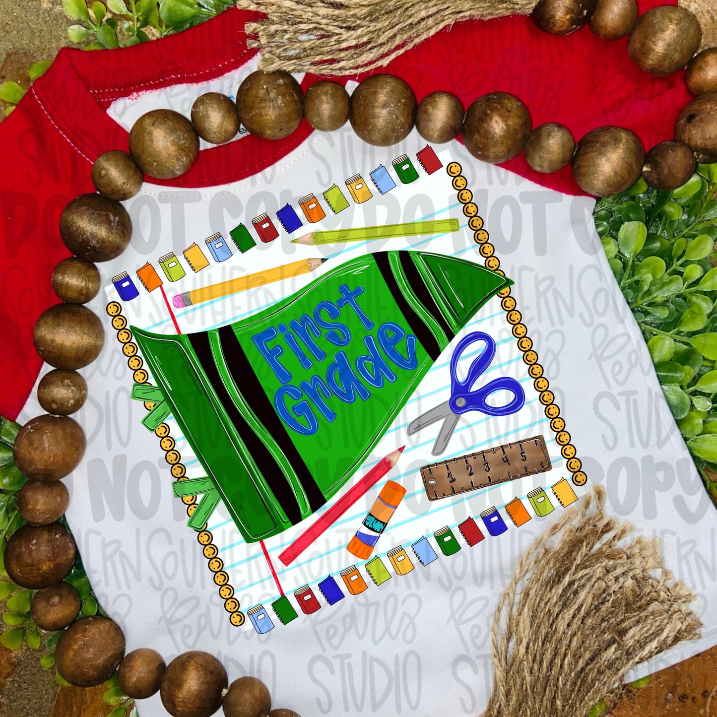 First grade pennant boyish design | school png, teacher png, student png | Sublimation Design | Digital Download | Women’s, Kids Shirt PNG