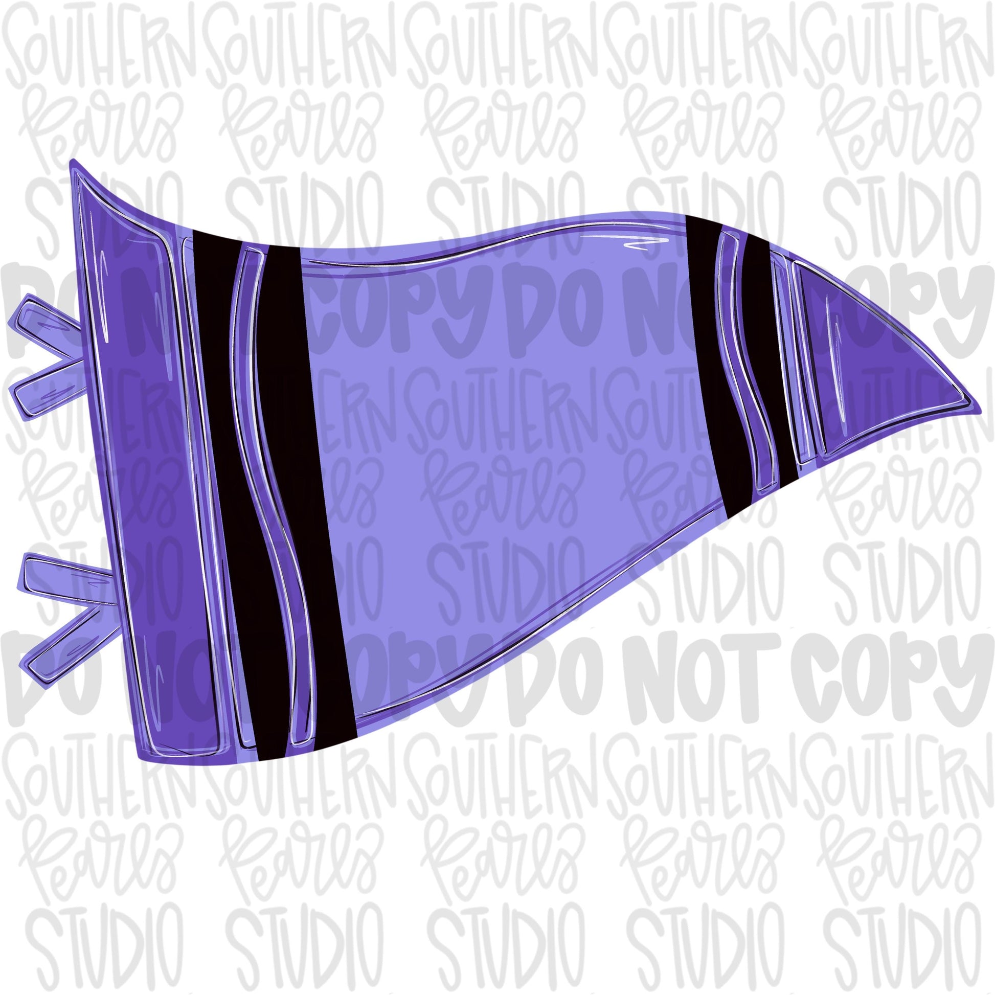 Blank purple crayon pennant design | school png, teacher png, student png | Sublimation Design | Digital Download | Women Shirt PNG