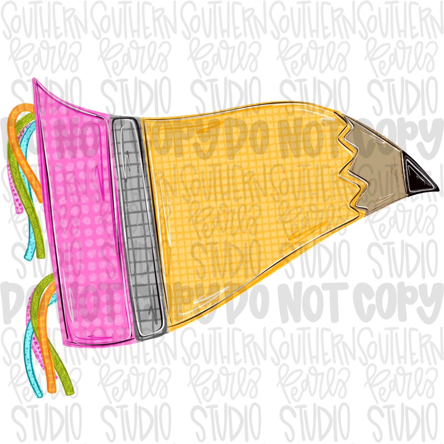 Blank pencil pennant design | school png, teacher png, student png | Sublimation Design | Digital Download | Women Shirt PNG