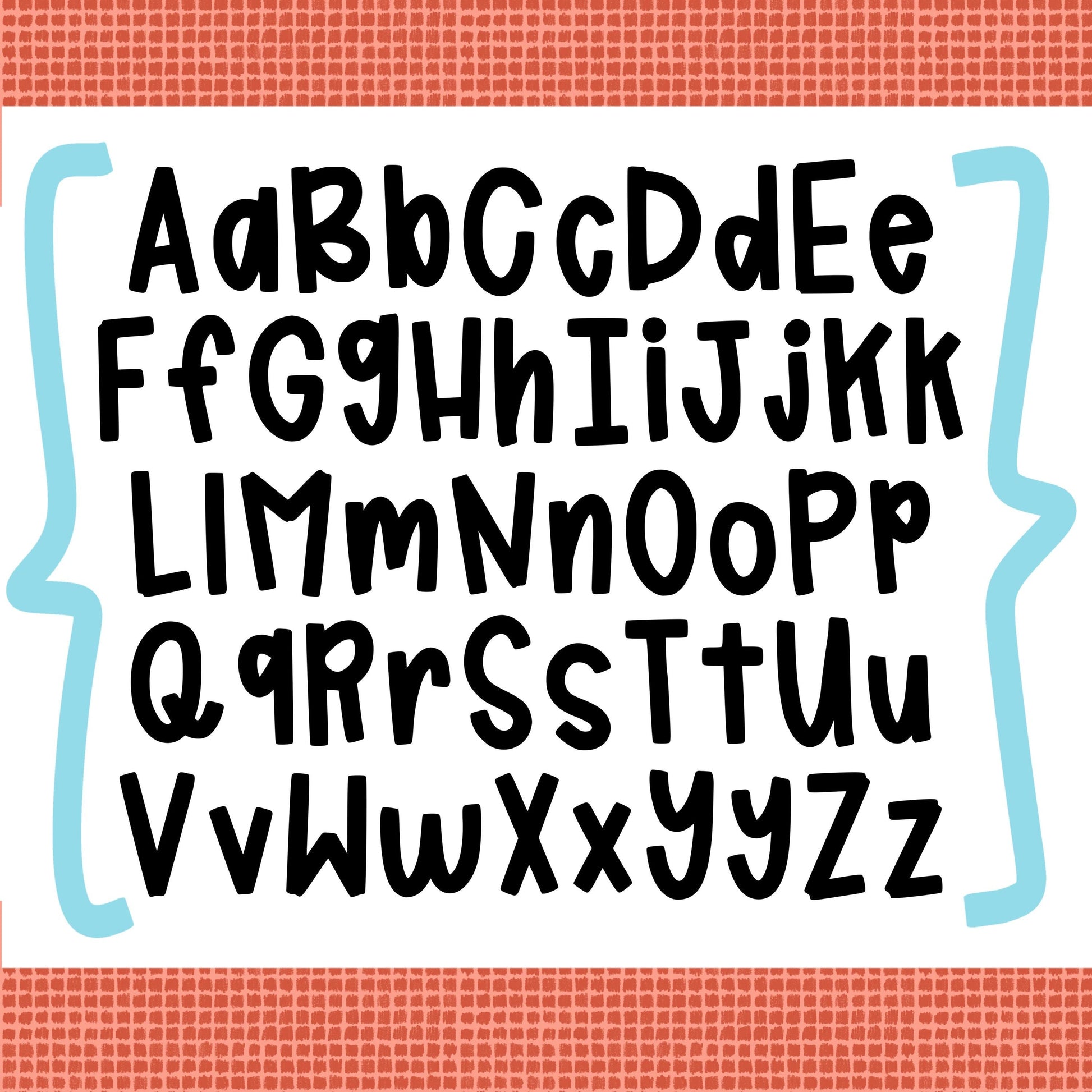 Mercy Font, handwritten font, procreate font, TTF OTF font, silhouette font, script font, cute font