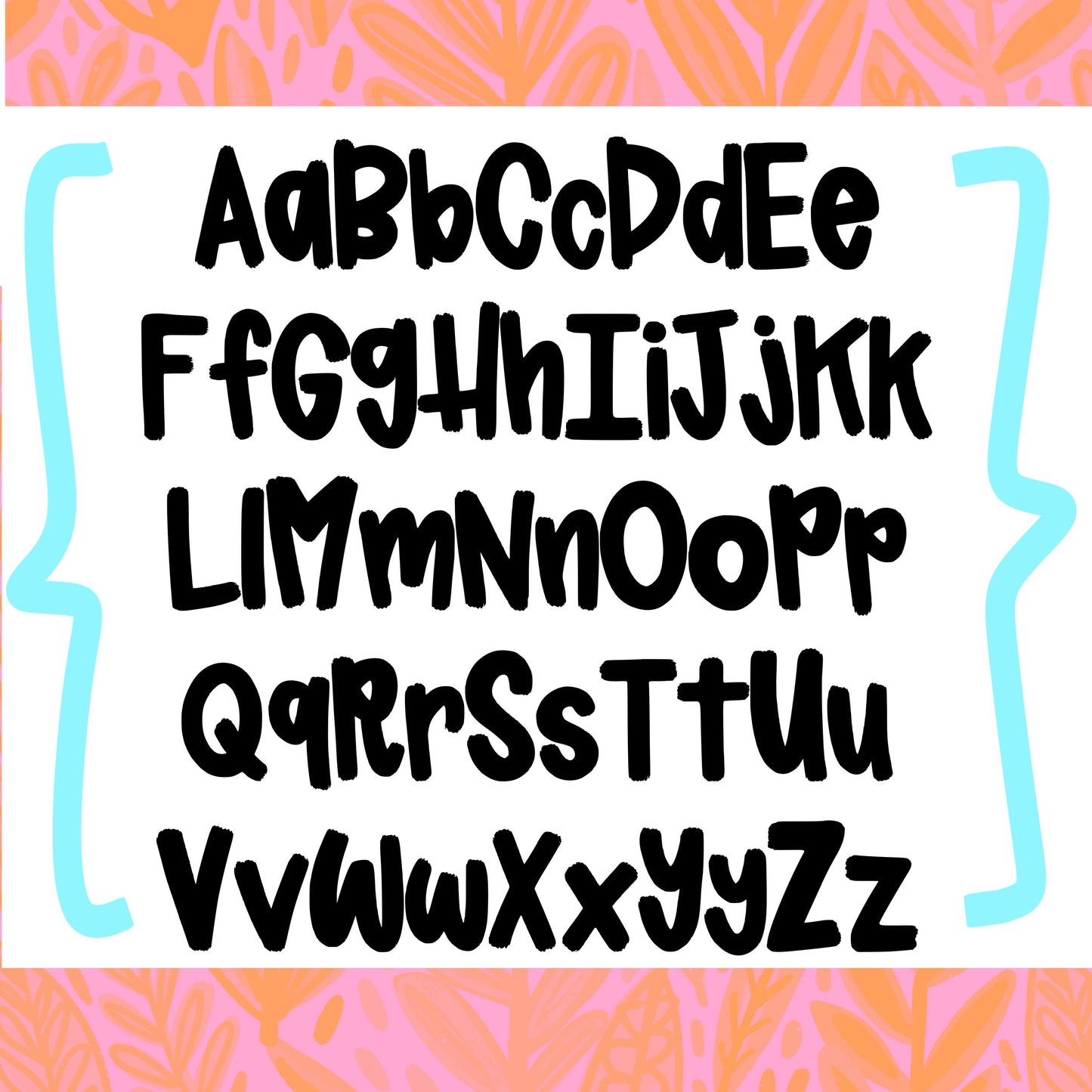 Redeemed Font, handwritten font, procreate font, cricut font, silhouette font, script font, cute font