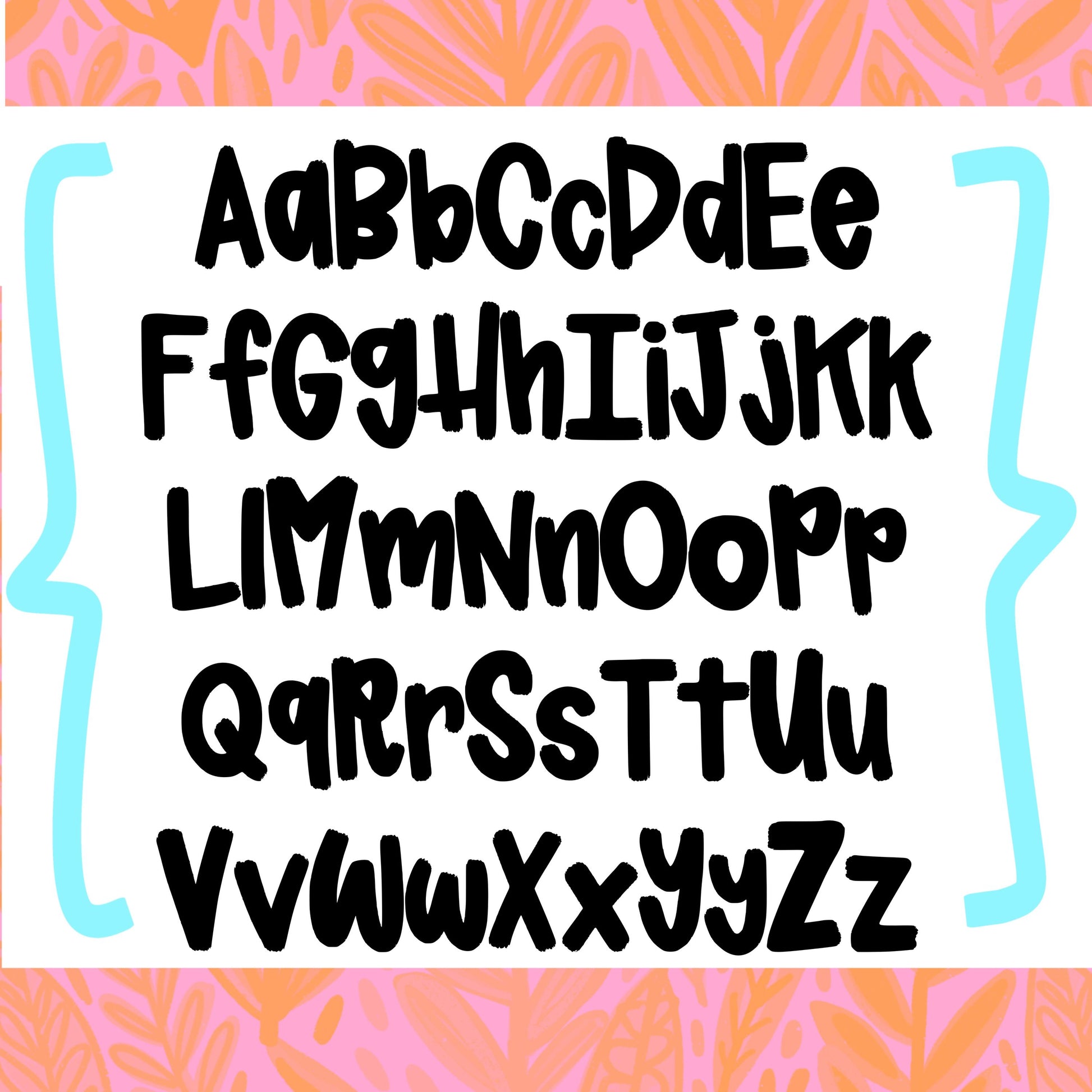 Redeemed Font, handwritten font, procreate font, cricut font, silhouette font, script font, cute font