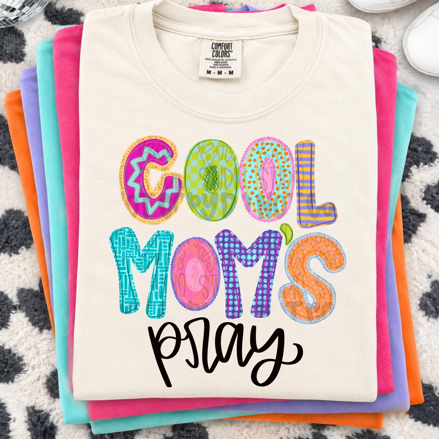 Cool moms pray png design | faith png design | Bible verse | Sublimation Design | Digital Download | Women’s, Kids Shirt PNG