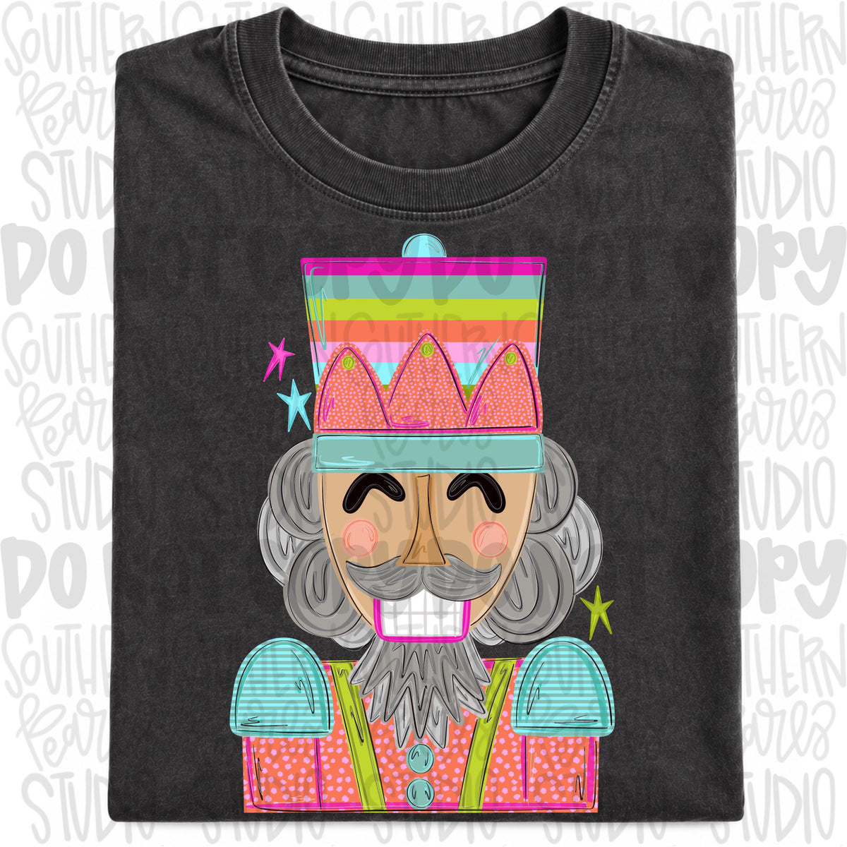 Colorful nutcracker png design | Christmas png | Sublimation Design | Digital Download | Women’s Kids Shirt PNG