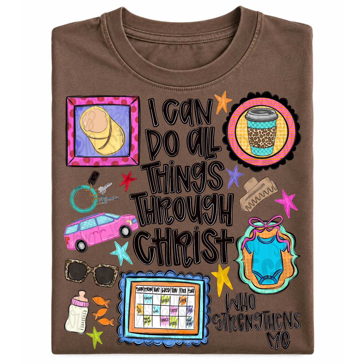 I can do all things through Christ who strengthens me mom mother png design, occupations | Bible verse | Digital Download | Women png design