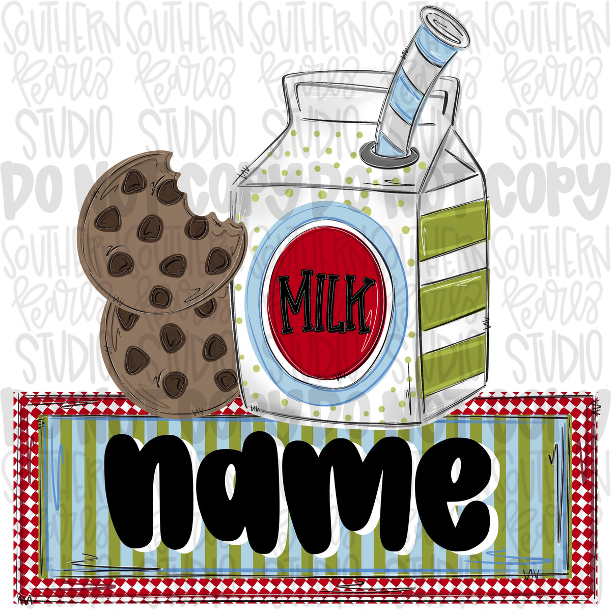 Milk and cookies with Name Patch boyish png | Christmas png design | Sublimation Design | Digital Download | Women’s, Kids Shirt PNG