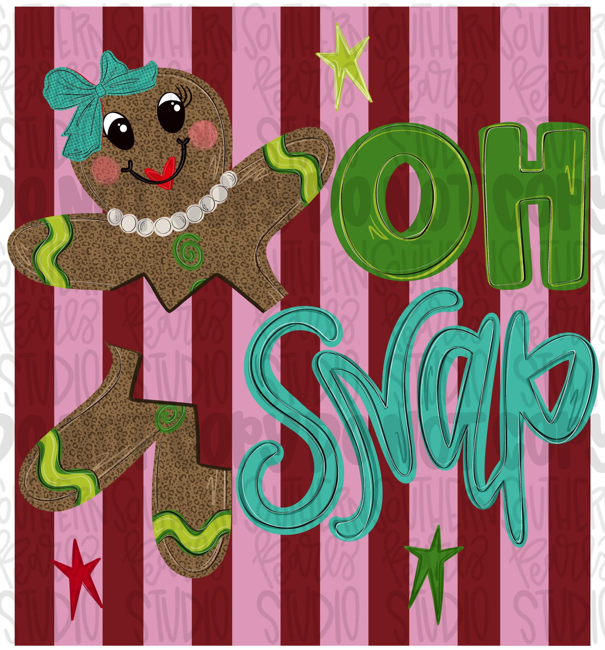 Oh snap gingerbread png design | Christmas png | Sublimation Design | Digital Download | Womens, Kids Shirt PNG