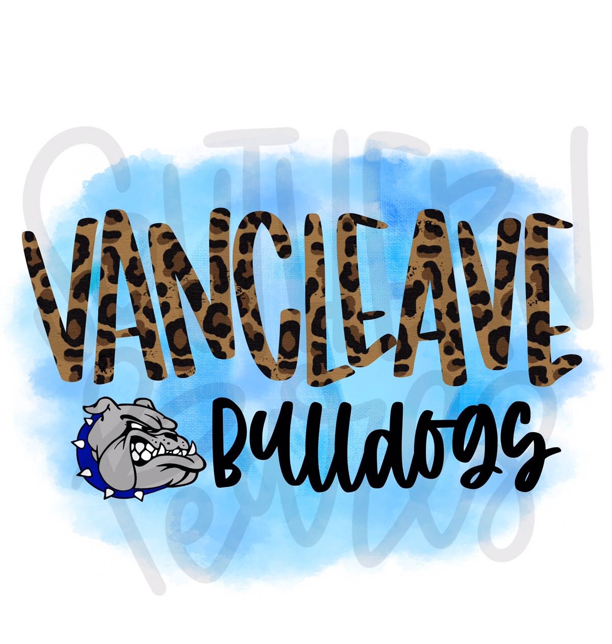 Vancleave Bulldogs | Sublimation Design | Digital Download | Women’s, Kids Shirt PNG