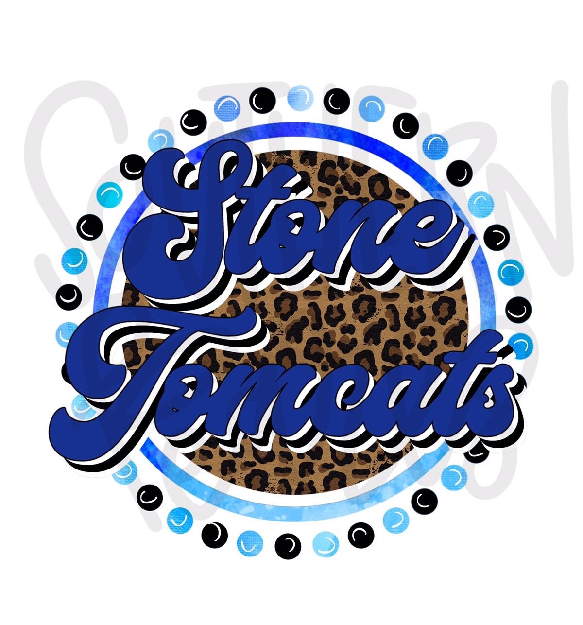 Stone Tomcats  | Sublimation Design | Digital Download | Women’s, Kids Shirt PNG