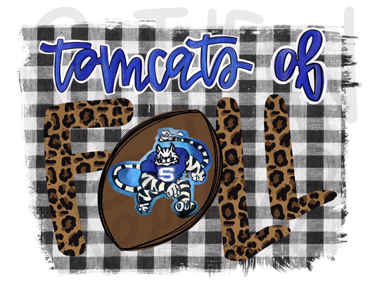 Tomcats Of Fall | Sublimation Design | Digital Download | Women’s, Kids Shirt PNG