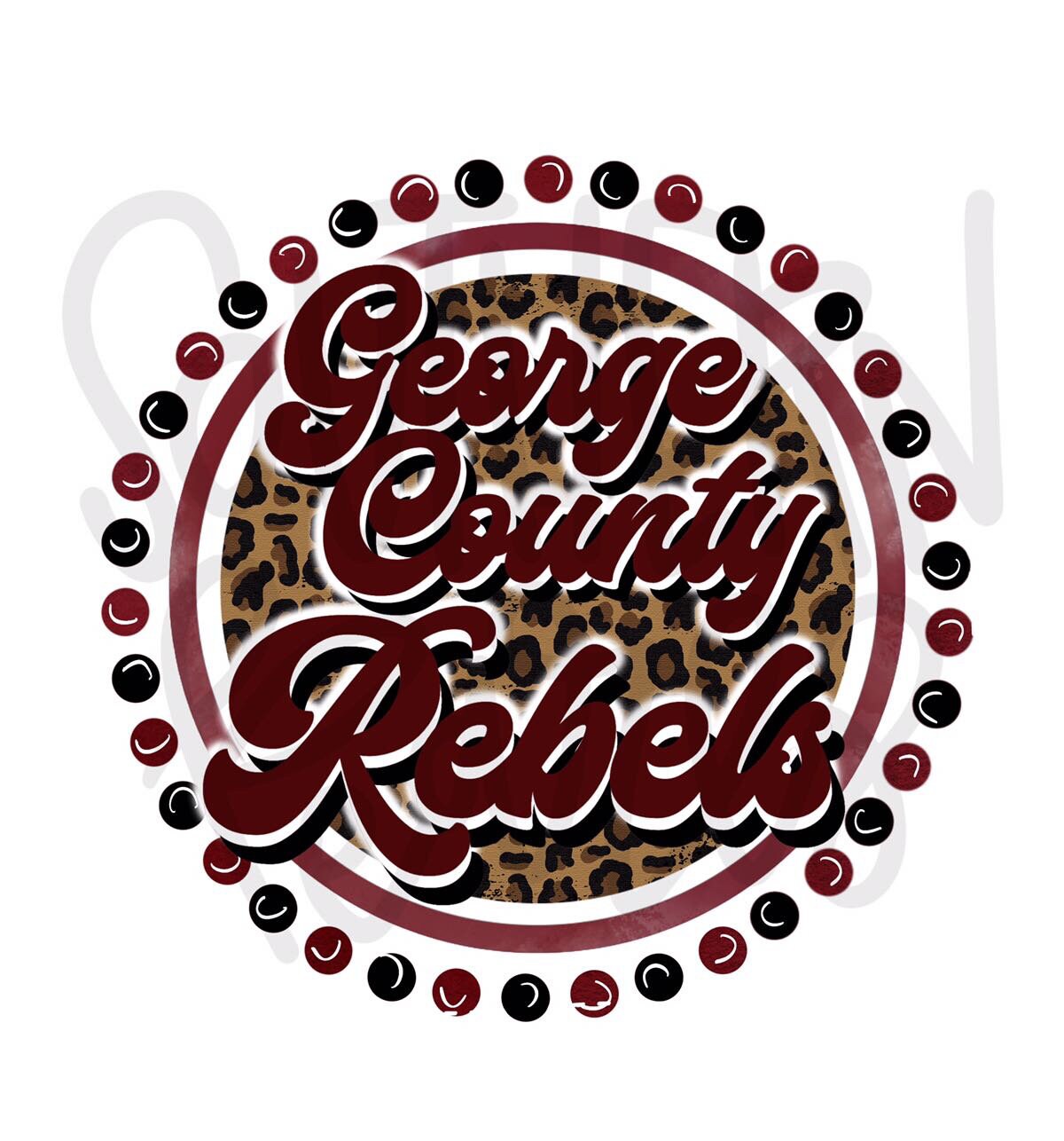 George County Rebels | Sublimation Design | Digital Download | Women’s, Kids Shirt PNG