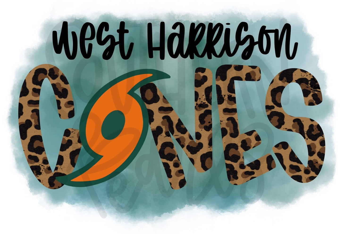 West Harrison Canes| Sublimation Design | Digital Download | Women’s, Kids Shirt PNG