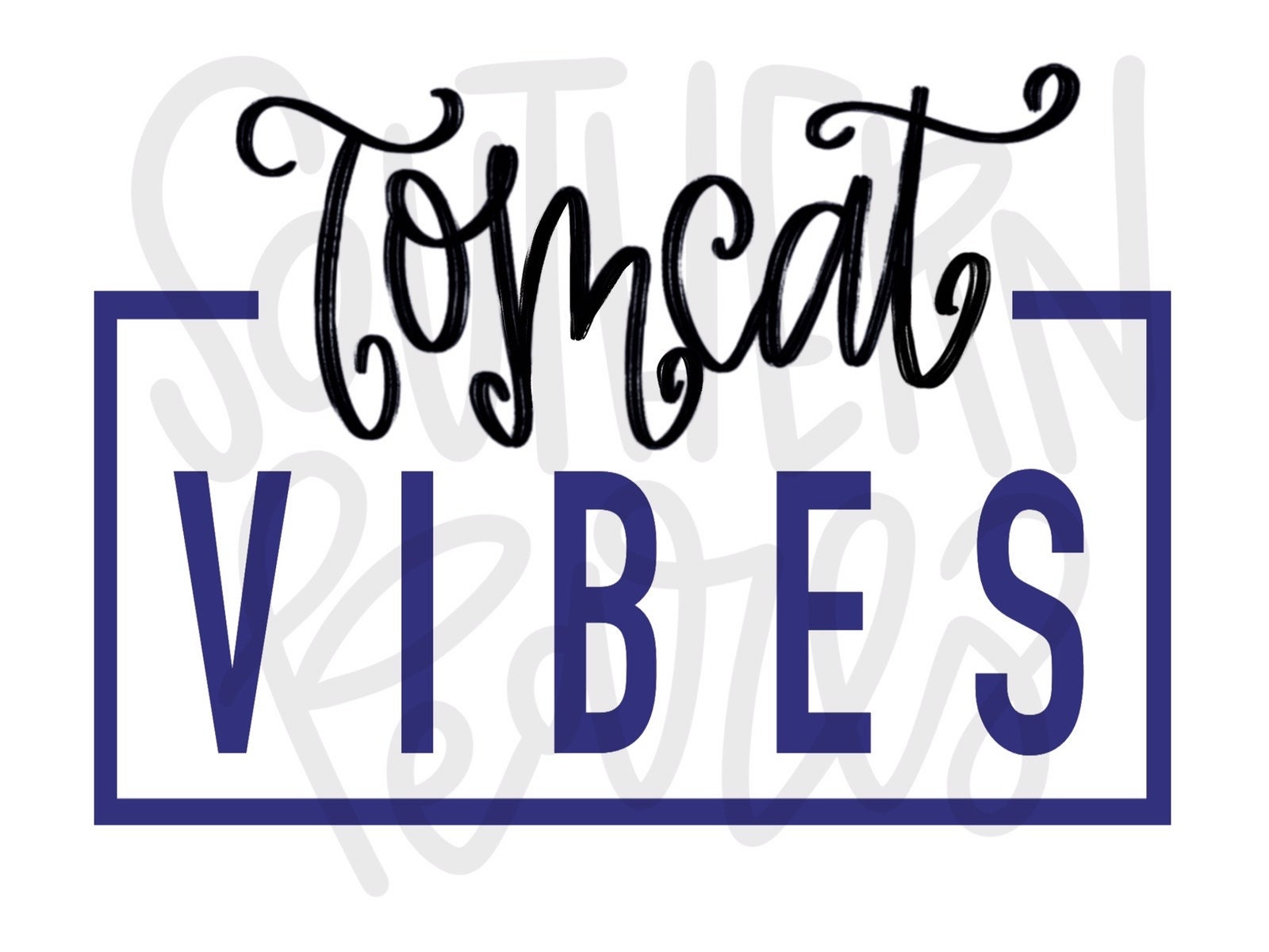 Tomcat Vibes | Sublimation Design | Digital Download | Women’s, Kids Shirt PNG