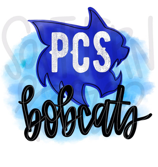 PCS Bobcats| Sublimation Design | Digital Download | Women’s, Kids Shirt PNG