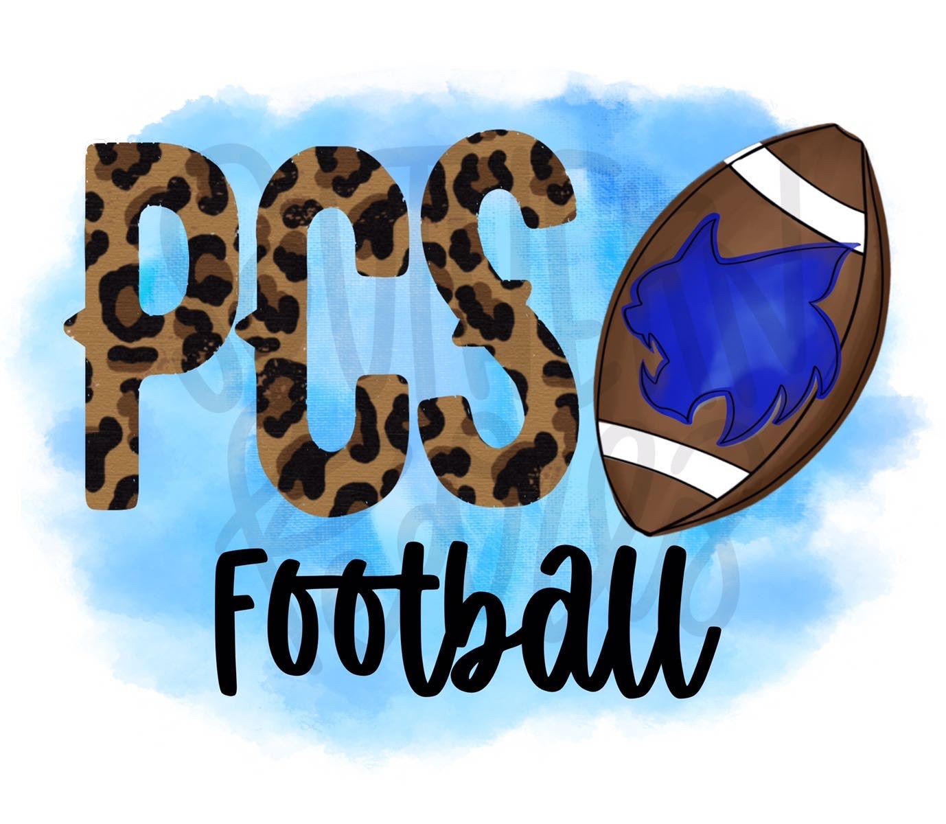 PCS Bobcats Football | Sublimation Design | Digital Download | Women’s, Kids Shirt PNG