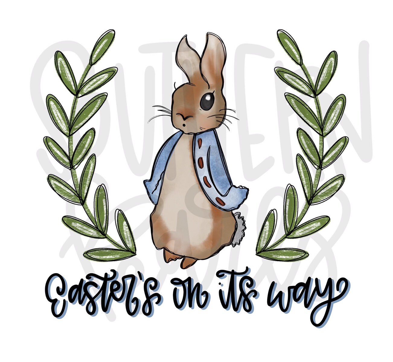 Easters on its way | He is Risen | Sublimation Design | Digital Download | Women’s, Kids Shirt PNG