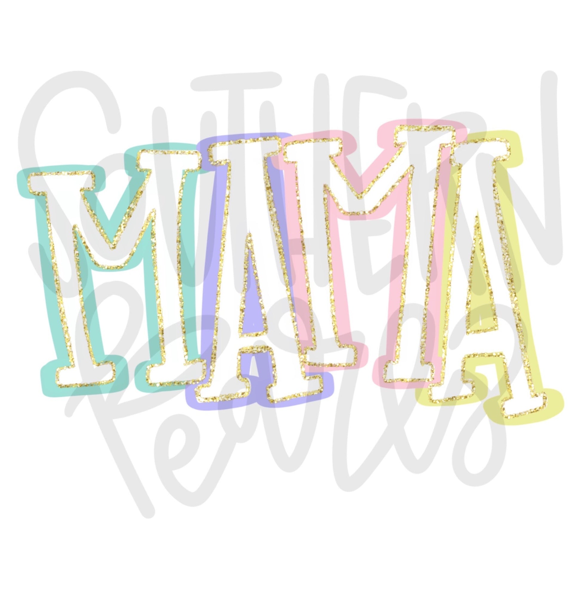 Mama | Sublimation Design | Digital Download | Women’s, Kids Shirt PNG