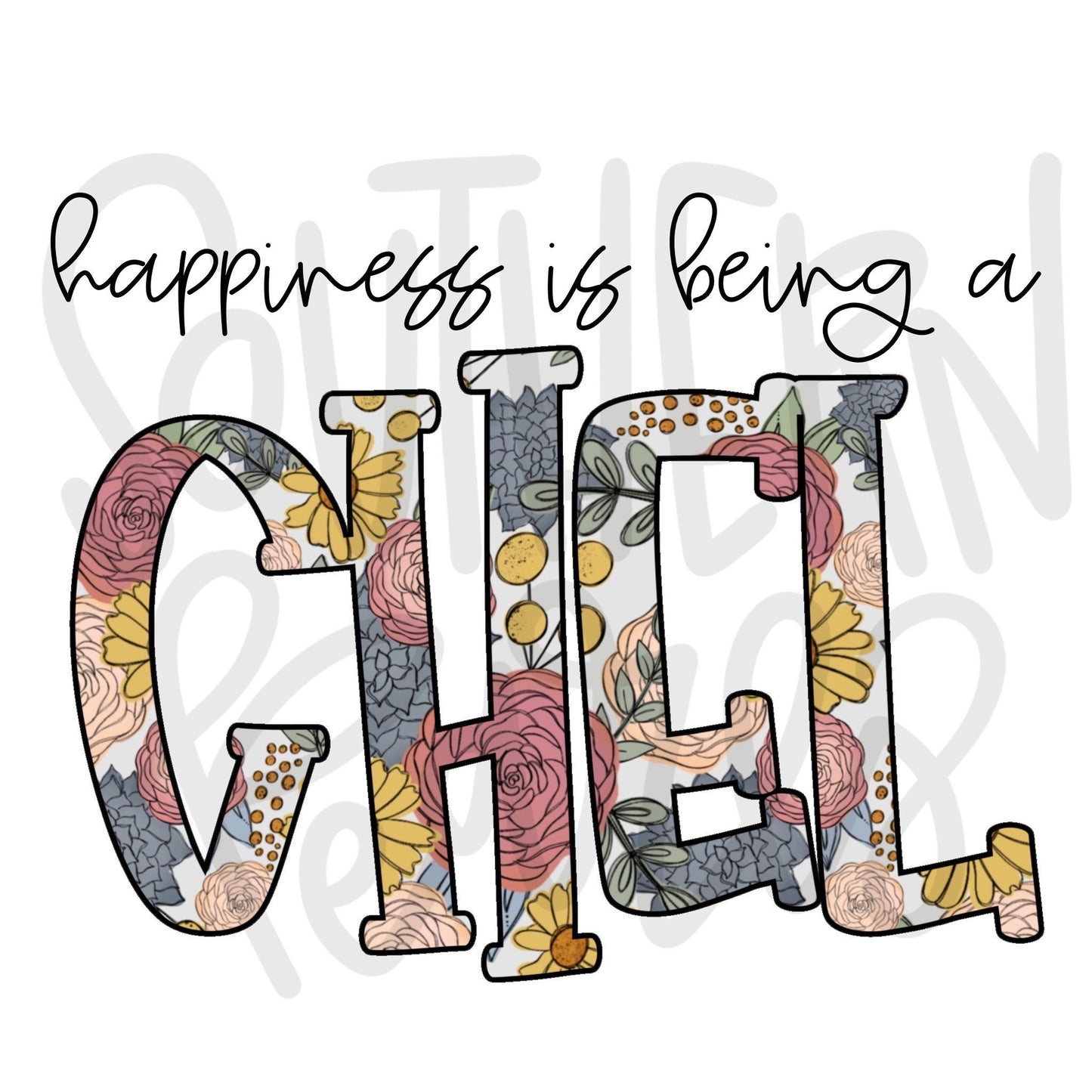 Happiness is being a CHEL | Sublimation Design | Digital Download | Women’s, Kids Shirt PNG