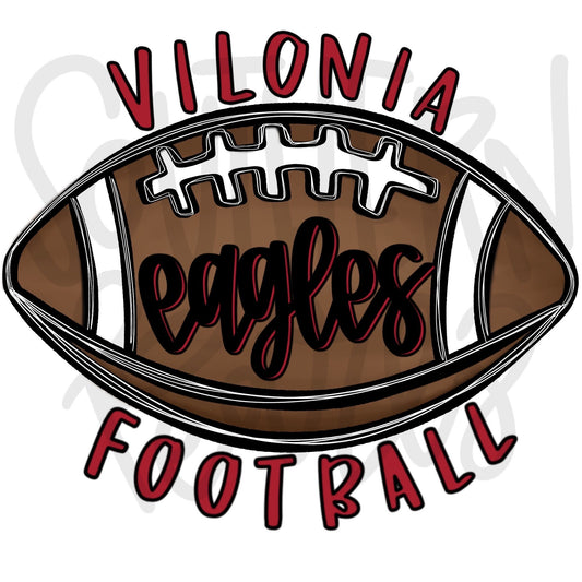 Vilonia Eagles Football | Sublimation Design | Digital Download | Women’s, Kids Shirt PNG