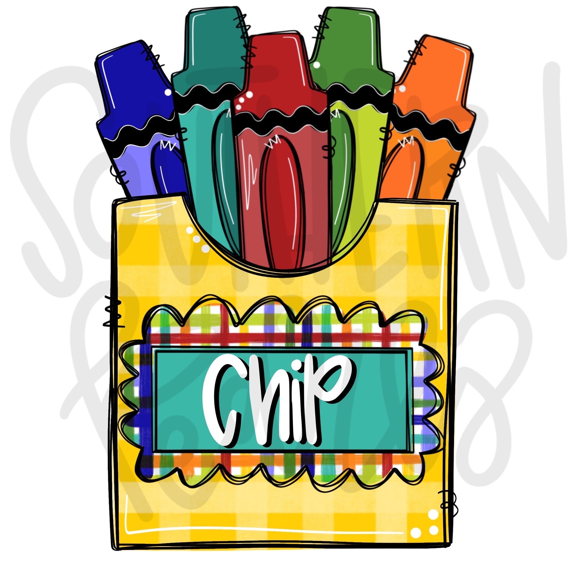 Crayon box | Teacher | Sublimation Design | Digital Download | Women’s, Kids Shirt PNG