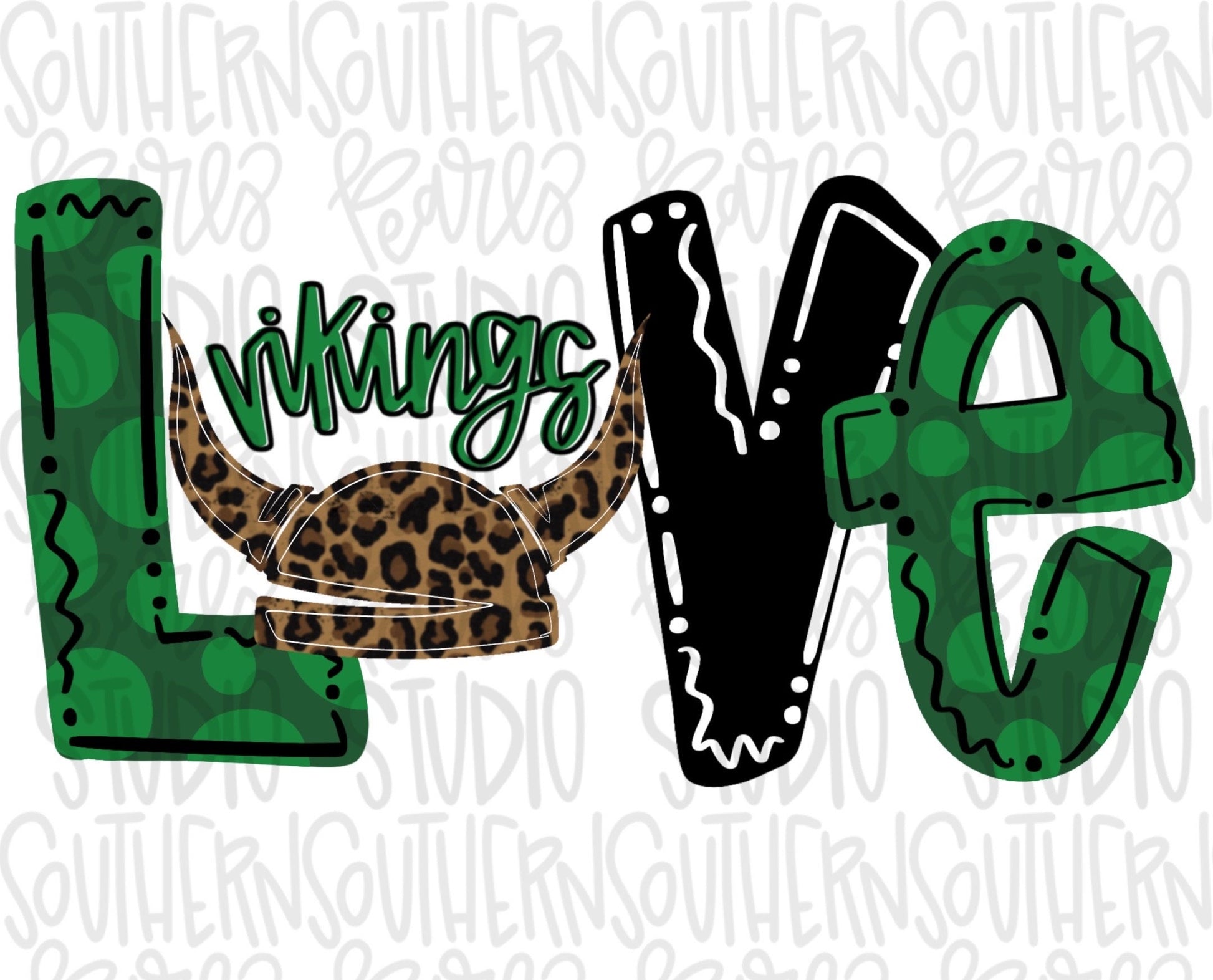 Love Vikings | Sublimation Design | Digital Download | Women’s, Kids Shirt PNG