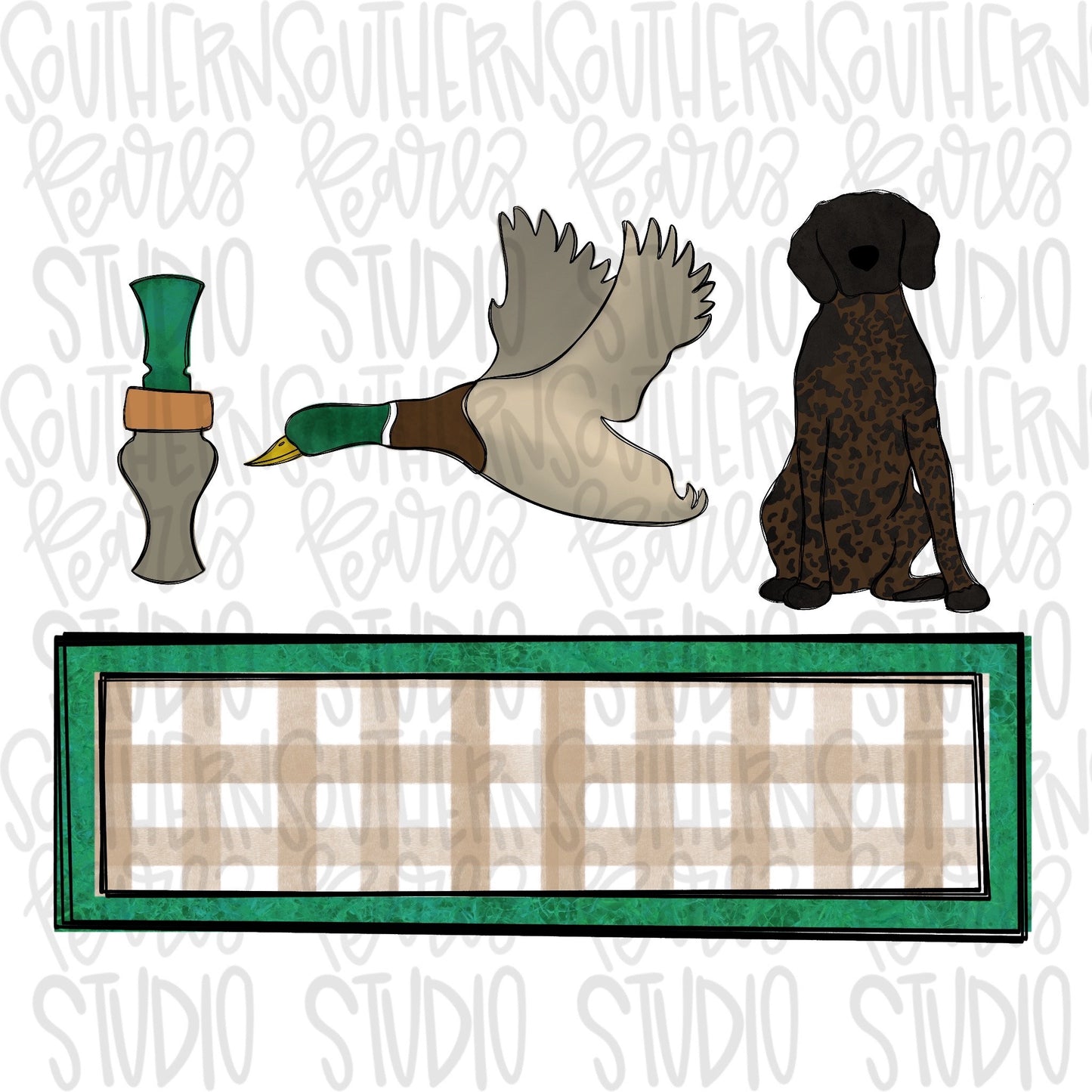 Mallard duck hunting name plate | Sublimation Design | Digital Download | Women’s, Kids Shirt PNG