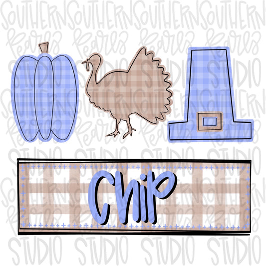 Thanksgiving Boy Blue | Sublimation Design | Digital Download | Women’s, Kids Shirt PNG