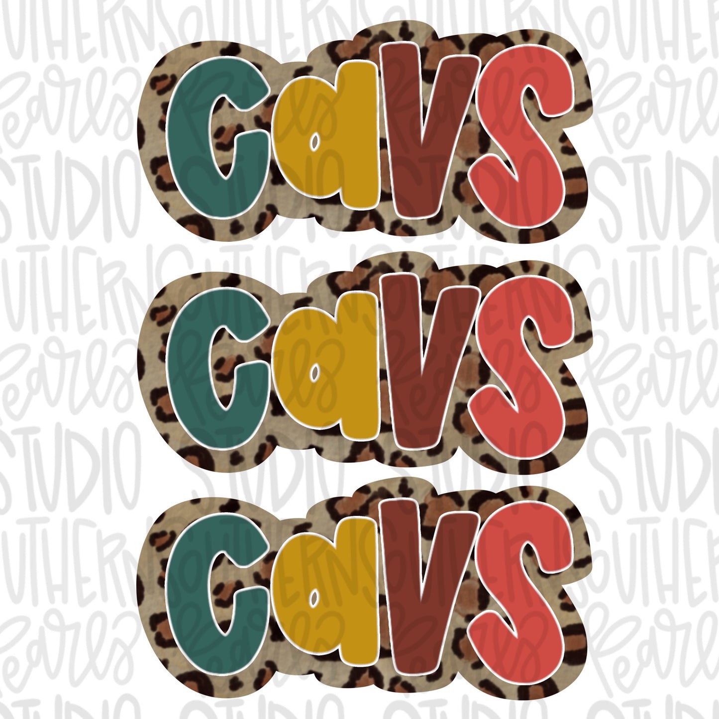 Cavs | Mascot | Sublimation Design | Digital Download | Women’s, Kids Shirt PNG