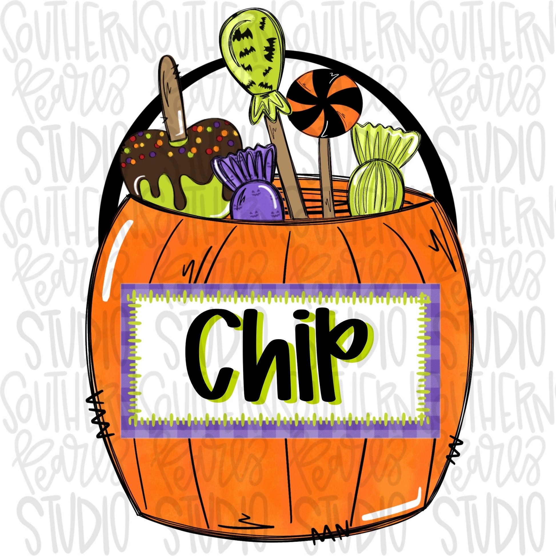 Trick or Treat basket | Boo | Sublimation Design | Digital Download | Women’s, Kids Shirt PNG