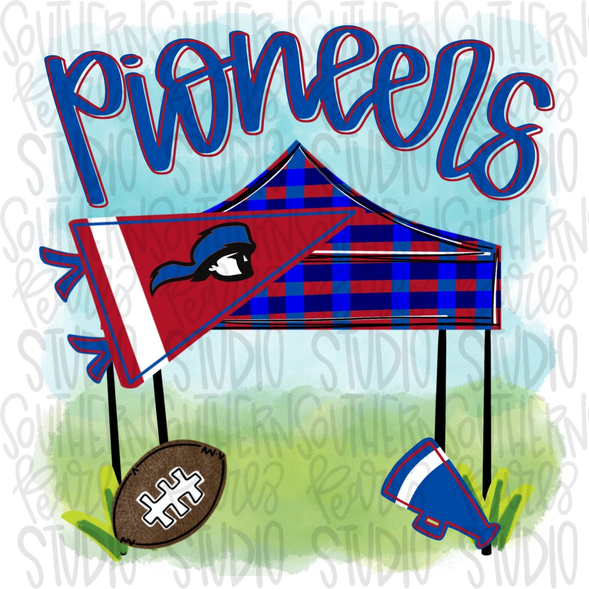 Tailgate | Pioneers | Sublimation Design | Digital Download | Women’s, Kids Shirt PNG