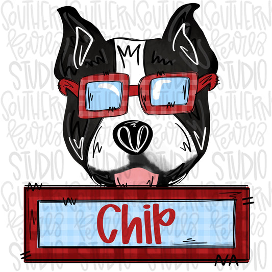 Valentine pit bull with patch boy | Sublimation Design | Digital Download | Women’s, Kids Shirt PNG