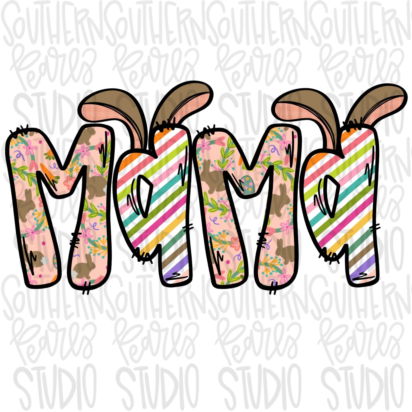 Easter Mama | Easter Bunny | Sublimation Design | Digital Download | Women’s, Kids Shirt | PNG design