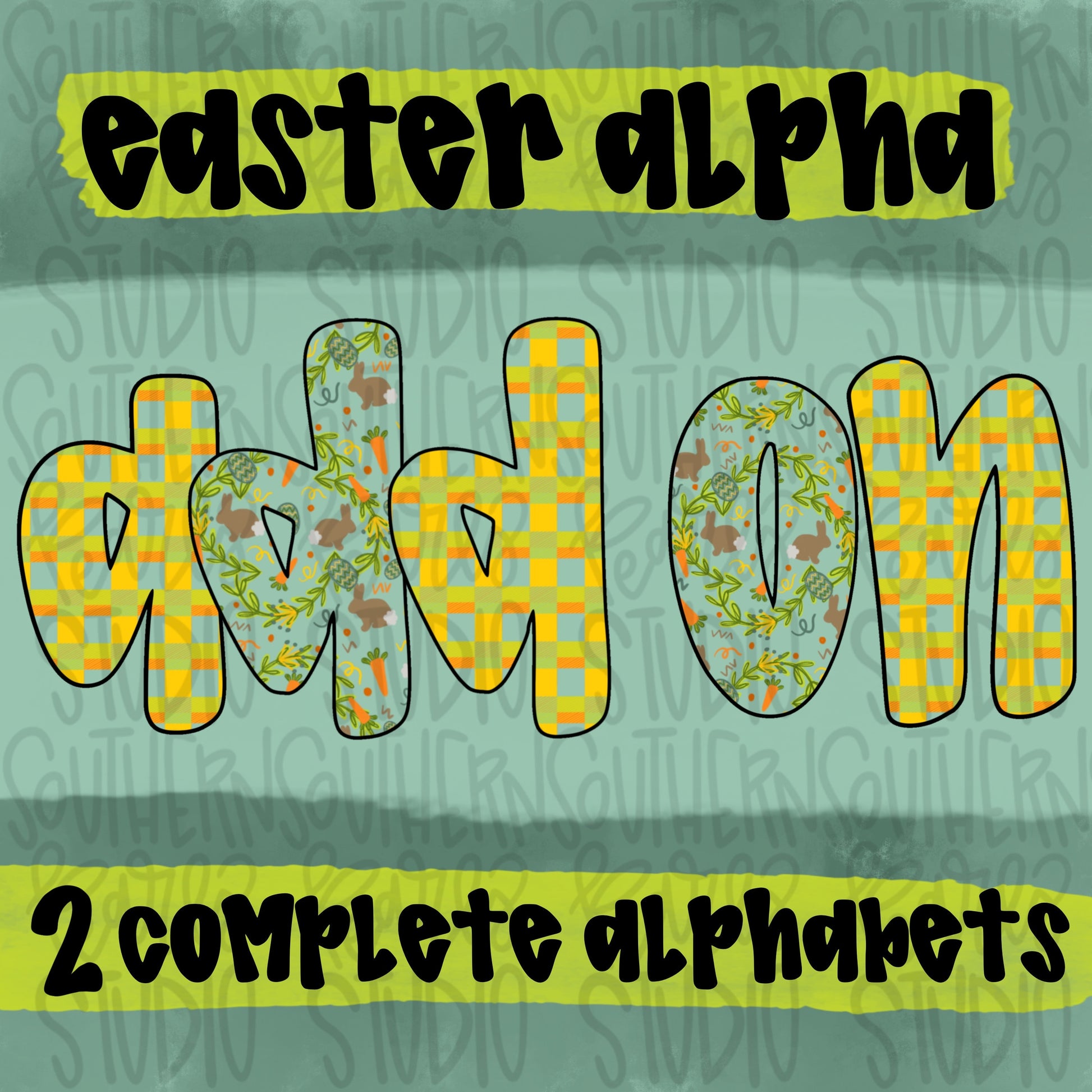 Easter Alpha Boy Add On | PNG Alphabet Design | Sublimation Design | Digital Download | Women’s, Kids Shirt PNG