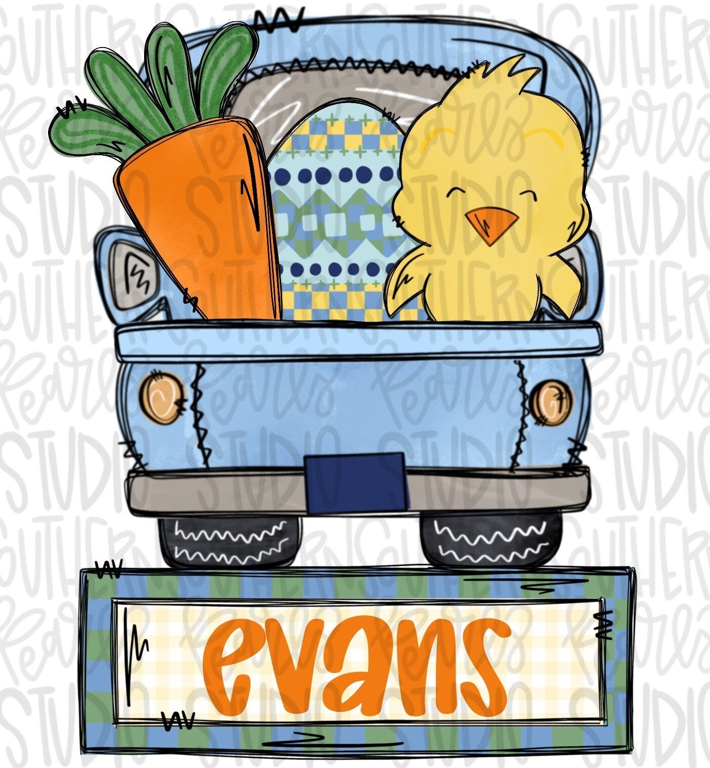 Easter truck Boy | Sublimation Design | Digital Download | Women’s, Kids Shirt PNG