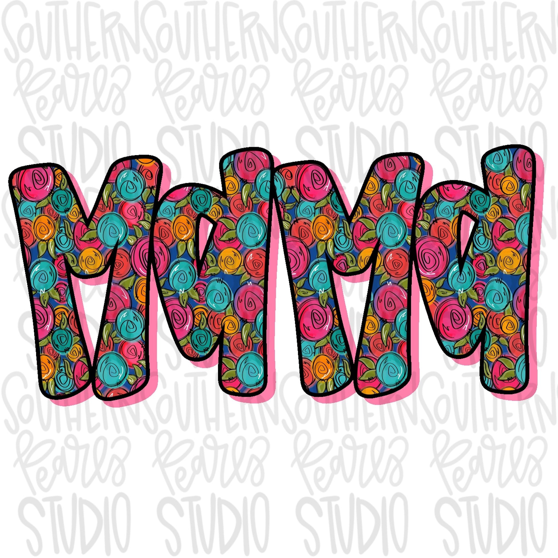 Mama floral | Sublimation Design | Digital Download | Women’s, Kids Shirt PNG